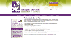 Desktop Screenshot of nhaa.org.au